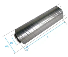 AZ KLIMA: Tlumič hluku kruhový